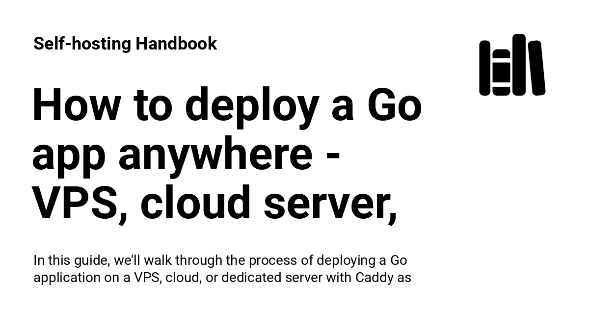 How to deploy a Go application to any server - TurboCloud